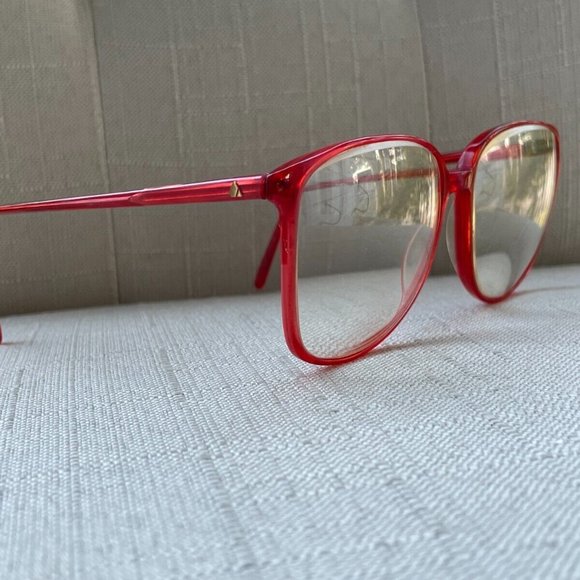 Liz Claiborne Accessories - Vintage Liz Claiborne Unisex Eyeglasses Frame Red Tone LC60 R 145 Glasses